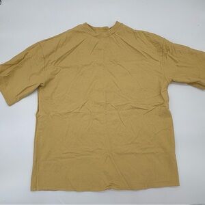 Topshop Tan Short Sleeve Tee